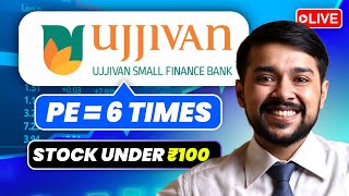 Ujjivan Small Finance Bank Share Analysis  Stock under ₹100 Rupees  Harsh Goela [upl. by Lecia]