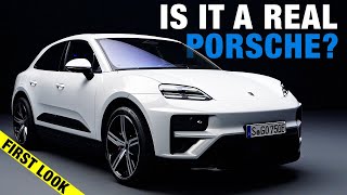 2024 Porsche Macan EV First Look  Macan Goes Electric  Interior Tech Performance amp More [upl. by Nosnevets]