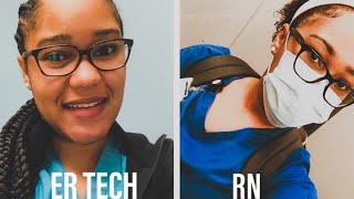 RN vs ER Tech  Comparing Paychecks [upl. by Crofoot]