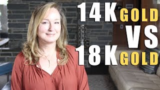 14K vs 18K GOLD  Jill Maurer [upl. by Tamarra]