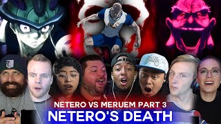 Netero vs Meruem Part 3  HxH Ep 126 Reaction Highlights [upl. by Fulmis]