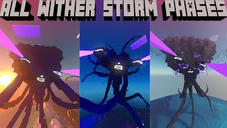 Decayed Reality Wither Storm Addon  All Wither Storm Phases With RTX [upl. by Royden970]