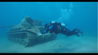 Underwater Travel in Aqaba Jordan Scuba Diving with Seabike [upl. by Fenton]