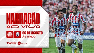 NÁUTICO X CSA  NARRAÇÃO AO VIVO  TV TIMBA BETNACIONAL [upl. by Remat]