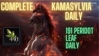 BDO Guide COMPLETE Kamasylvia Daily  191 Peridot Leaf  2020 [upl. by Llenyaj42]