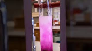 KMnO4  H2O2  Amazing Chemistry Experiments  NaOH  Phenolphthalein shorts youtubeshorts [upl. by Jard]