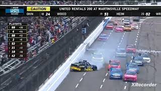 Stewart Friesens Failed Dump and Run Martinsville 2021 [upl. by Jacynth762]