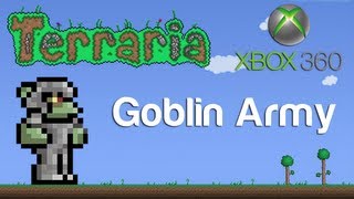 Terraria Xbox  Goblin Army 21 [upl. by Ob]