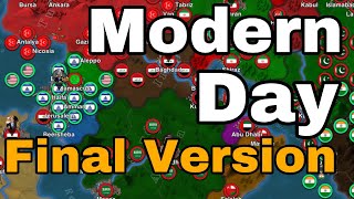 Mod Review World Conqueror 4Modern Day mod Final version [upl. by Aix543]