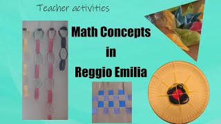 Math concepts A Teacher Activity to Practice putting the Reggio Emilia Philosophy into Action [upl. by Akemej689]