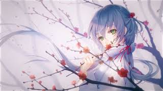 Anime Girl Cherry Blossom🌸🌸Live wallpaper 🌸🌸 [upl. by Tlevesor]