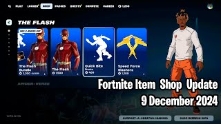 🚨 Fortnite Item Shop Update December 9 2024 8 December 2024 for USA The Flash Geometrik amp More⚡ [upl. by Philina]