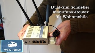 DualSim schneller MobilfunkRouter im Wohnmobil RUTX 11 [upl. by Atalaya]