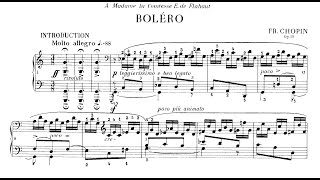 Chopin Bolero Op 19 Wunder [upl. by Haakon564]