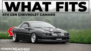 What Wheels Fits  4th Gen Chevrolet Camaro [upl. by Nymrak]