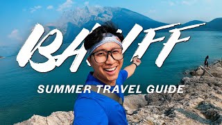 48 Hours in Banff Alberta Top Things To See Do amp Eat  Summer Travel Guide [upl. by Notxam]