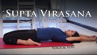 Supta Virasana Reclining Heros Pose [upl. by Smart655]