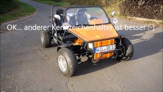 Buggy NCKD 650ccm Strandbuggy Straßenzulassung NEU [upl. by Myriam]