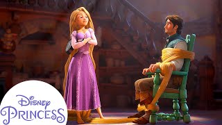 Rapunzel and Flynns Best Moments  Disney Princess [upl. by Bottali436]