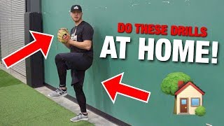 Baseball Pitching Drills You Can Do AT HOME [upl. by Ahsiuqal]