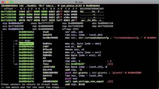 Defusing a binary bomb with radare2  phase 5 [upl. by Barclay497]