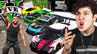 ROBANDO COCHES DEPORTIVOS MILLONARIOS en GTA 5 Mods [upl. by Akerdna]