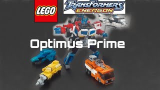 Lego Transformers Energon Optimus Prime  Custom Build [upl. by Arrais]