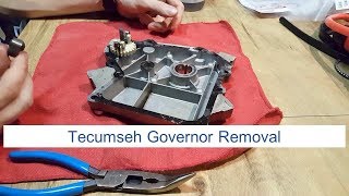 Tecumseh Governor Removal  Go Kart 5hp engine [upl. by Shoshana346]