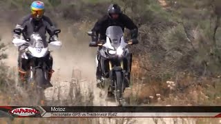 TESTED Motoz Tractionator GPS 50  50 Adventure Tire vs Rallz Heidenau Killer [upl. by Yuht373]