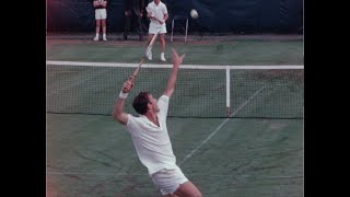 1968 Tennis Finals Longwood Rod Laver  John Newcombe [upl. by Docia]