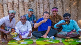 BIG MOMENT  RAHUL GANDHI Join In Village Cooking  Mushroom Biryani  Village Cooking Channel [upl. by Adihahs708]