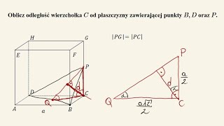 Odległość od płaszczyzny  rozszerzenie [upl. by Oram]