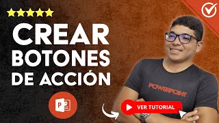 Cómo CREAR BOTONES DE ACCIÓN en PowerPoint  🔗 Crear Hipervínculos en PowerPoint 🔗 [upl. by Necaj]