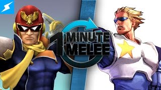 One Minute Melee  Captain Falcon vs Captain Commando [upl. by Klotz43]