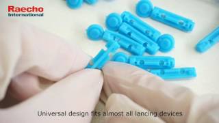 Raecho Sterile Lancets [upl. by Weld]