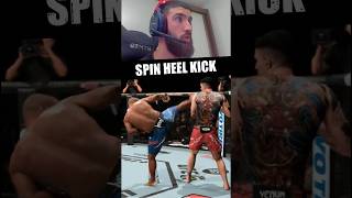 Spinning Heel Kick Challenge ft Daniel Cormier ufc5 gaming ufc [upl. by Suiratnauq]