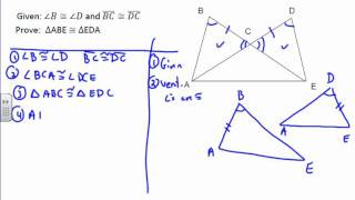 Triangle Proof Example 5 [upl. by Janerich]