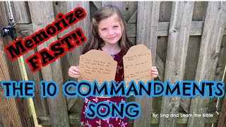 10 Commandments Song for Easy and Simple Memorization [upl. by Cynde]