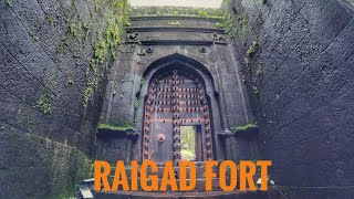 Raigad Fort  Complete Walking Trail  Base to Mahadarwaja  Monsoon Solo trek  Timewarp [upl. by Ahsenwahs]