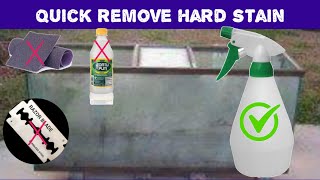 What to use to Remove Aquarium Water Marks [upl. by Micky]