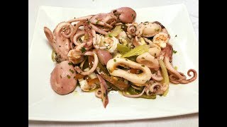 Insalata di Mare  Chef Stefano Barbato [upl. by Grindlay]