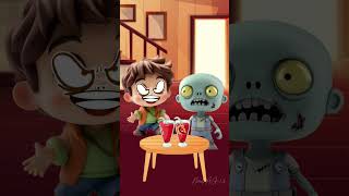 The zombie kids following me 1821845 cartoons funny animations shorts zombie [upl. by Atiana]