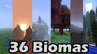 36 Biomas Novos▐ Mod de Minecraft Biomes O Plenty [upl. by Ibrad]