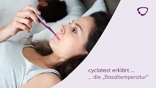 cyclotest erklärt die Basaltemperatur [upl. by Eiuqcaj]