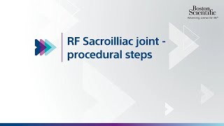 Sacroiliac Joint RF procedure animation [upl. by Chet75]