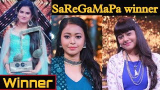 Saregamapa 2022 Winner  Saregamapa Winner Most gift prize money  Sanjana Bhatt [upl. by Eralc]