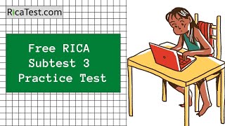 RICA Subtest 3 Practice Test Guide [upl. by Eillil]