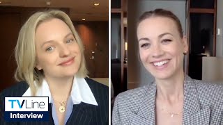 The Handmaid’s Tale 5x07  Elisabeth Moss and Yvonne Strahovski on June and Serena’s GameChanger [upl. by Naitsabas]