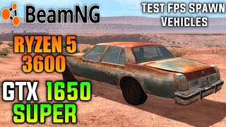 BeamNGdrive  GTX 1650 Super  Ryzen 5 3600  All Settings  1080p [upl. by Nnil]