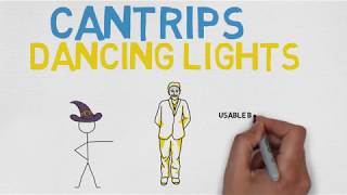 CANTRIP 7 Dancing Lights 5E [upl. by Ocirne]